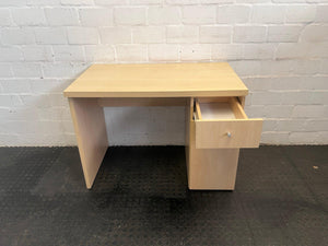 Light Wood 1 Drawer 1 Door Work Table