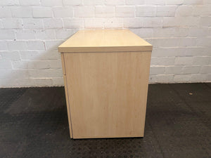 Light Wood 1 Drawer 1 Door Work Table