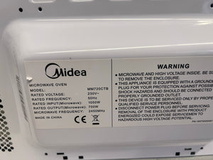 Midea Microwave Oven (MM720CTB) - REDUCED