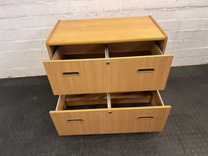 2 Drawer Optiplan (Divided into 2 Compartments)