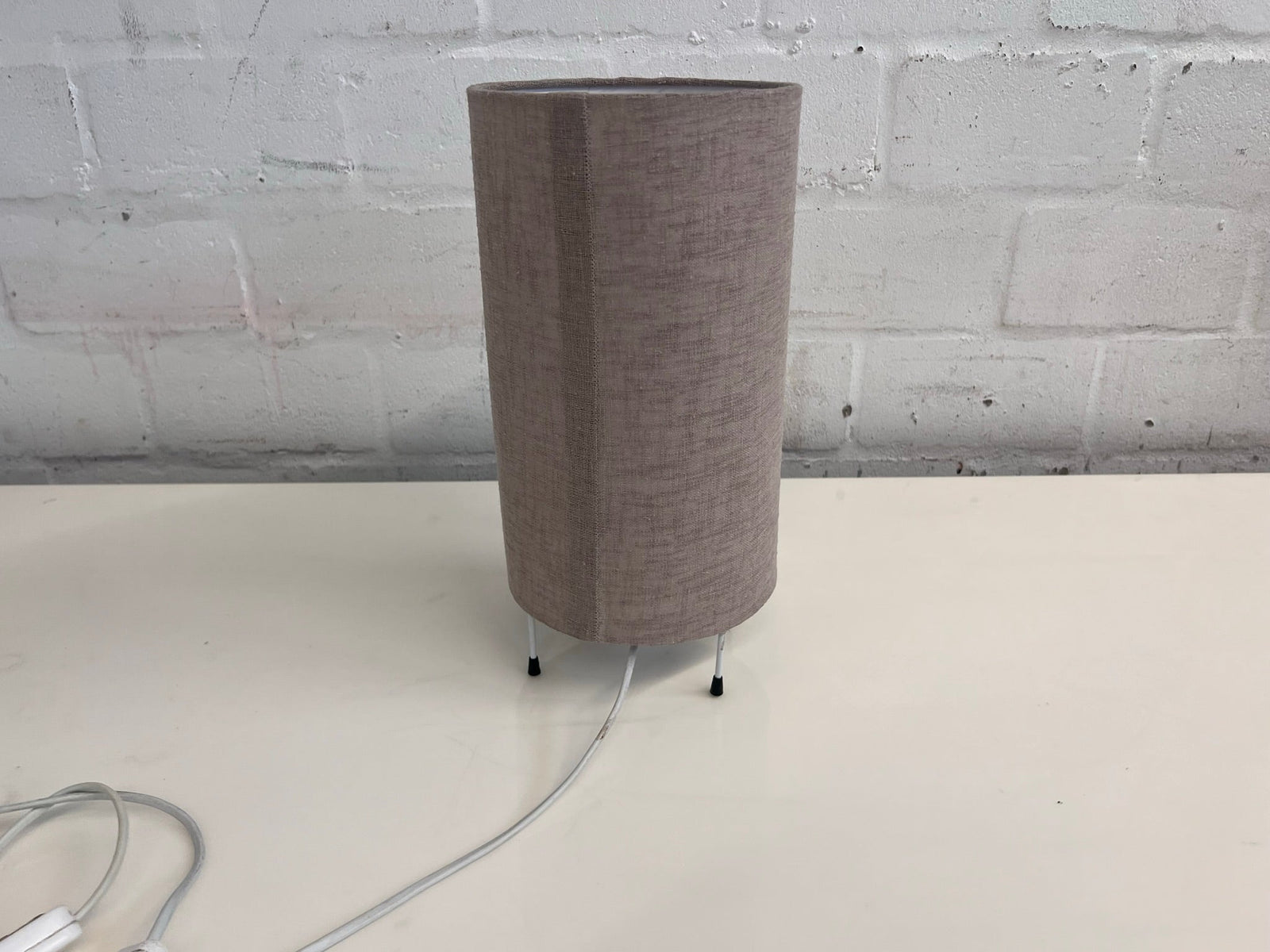 Beige Round Lamp