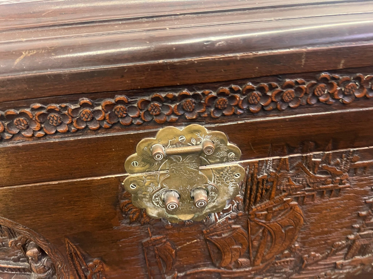 Ceder Wood Antique Chest