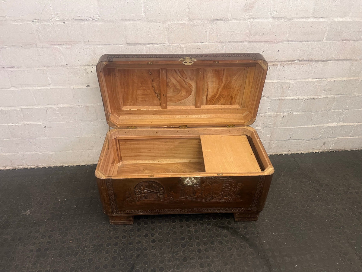 Ceder Wood Antique Chest