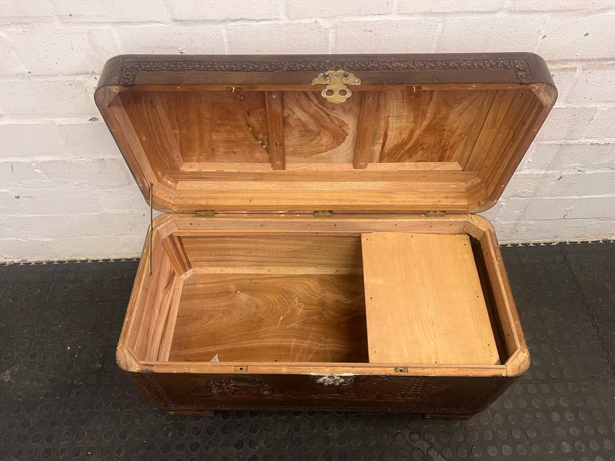 Ceder Wood Antique Chest