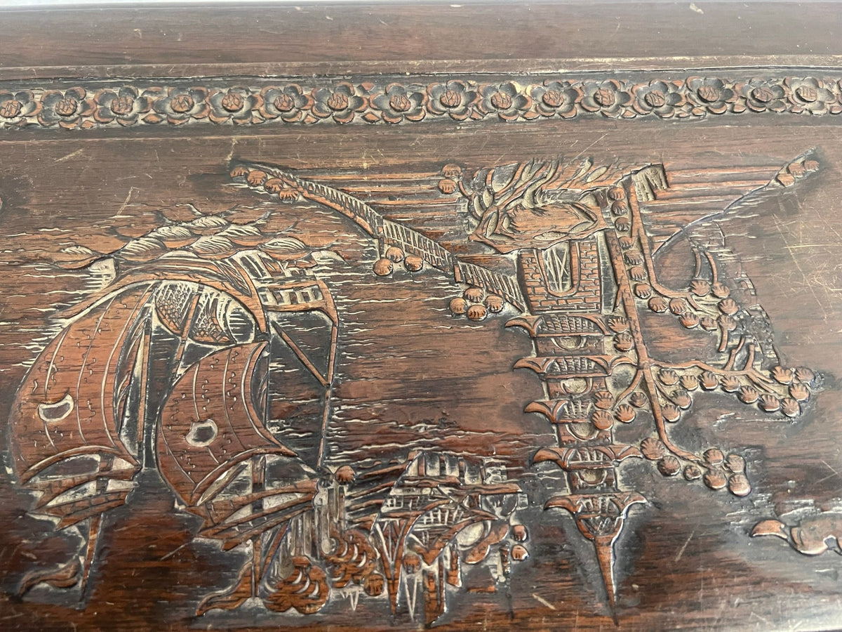 Ceder Wood Antique Chest