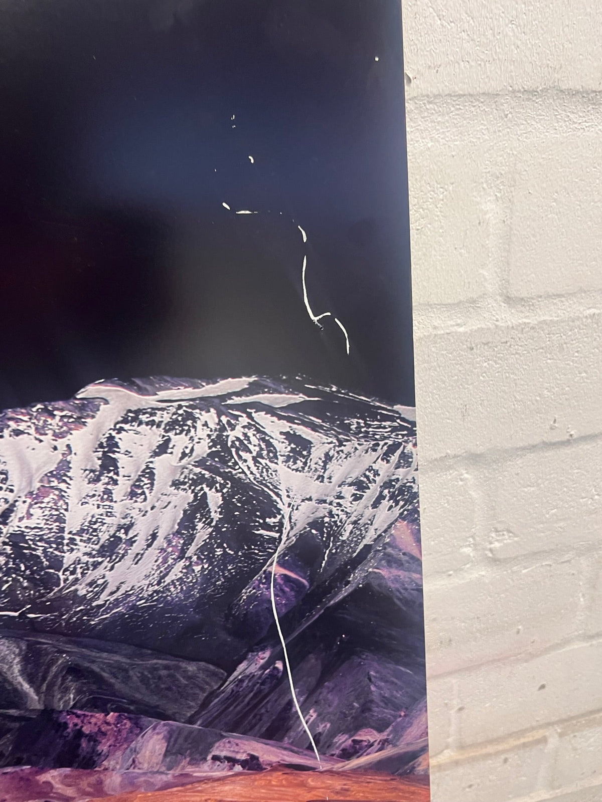 Mountain Background Wall Art