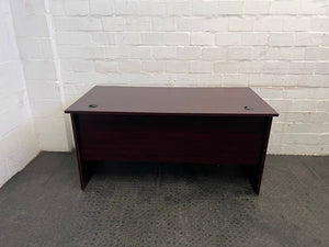 Dark Wood Simple Office Desk (1.5m x 0.75 m)