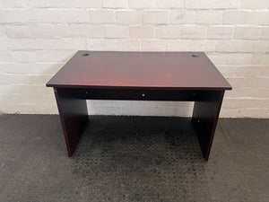 Dark Wood Simple Office Desk (1.2m x 0.75 m)