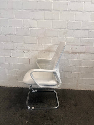 White High Back Visitors Chair