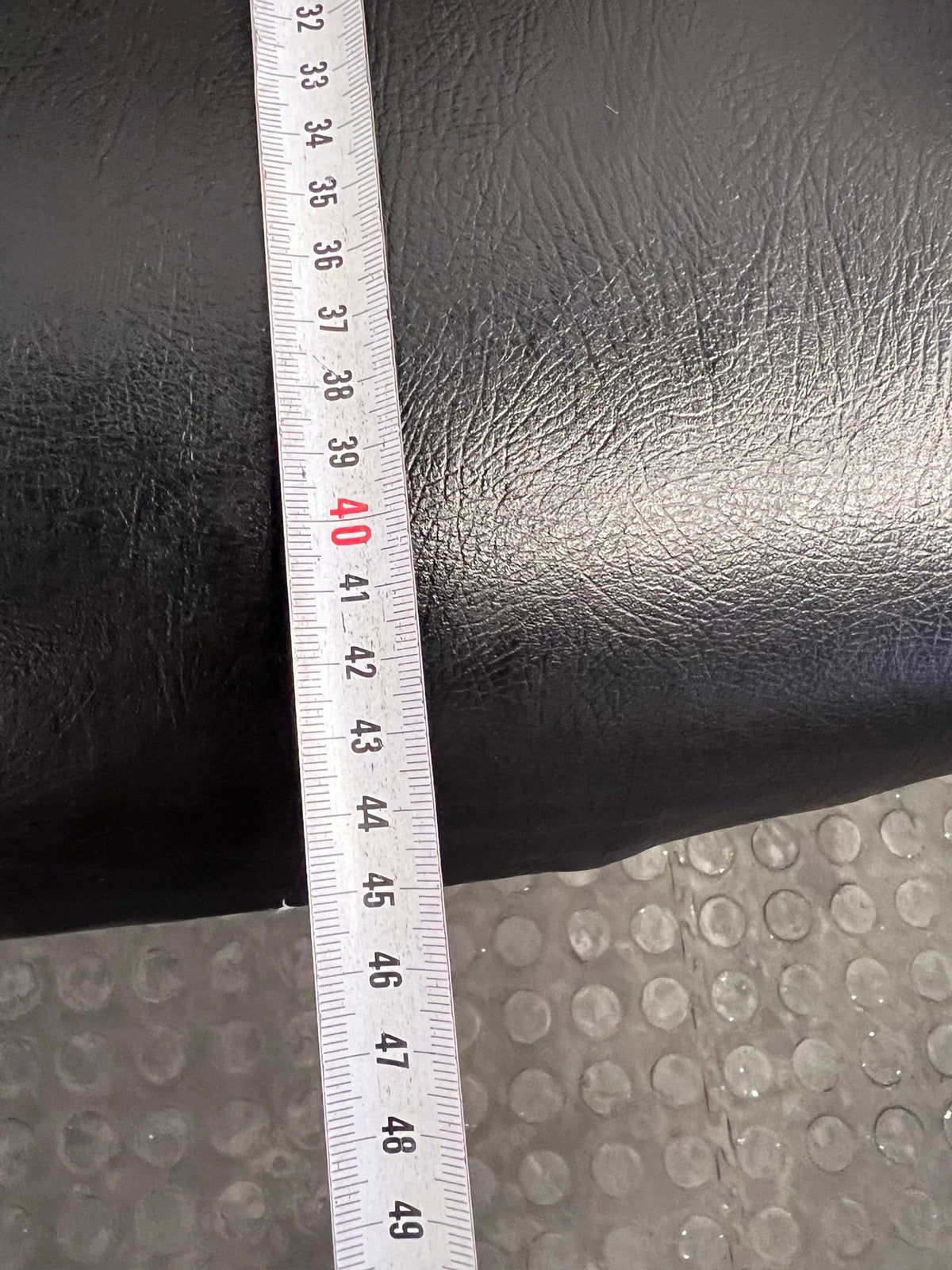 Black Pleather High Back Office Visitors Chair - 2ndhandwarehouse.com