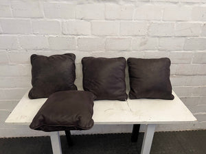 Buffalo Leather Pillows