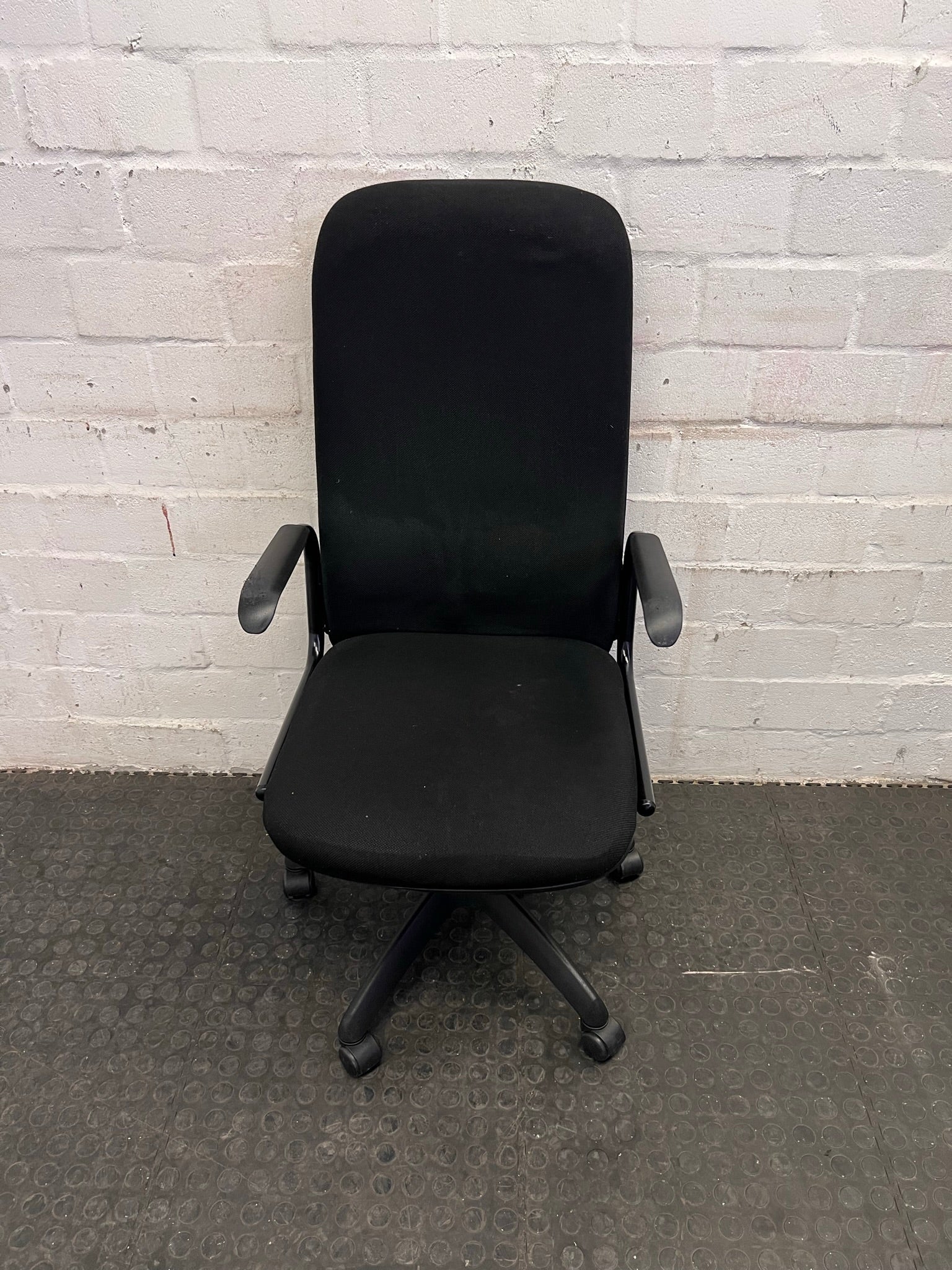 High Back Office Chair on Wheels