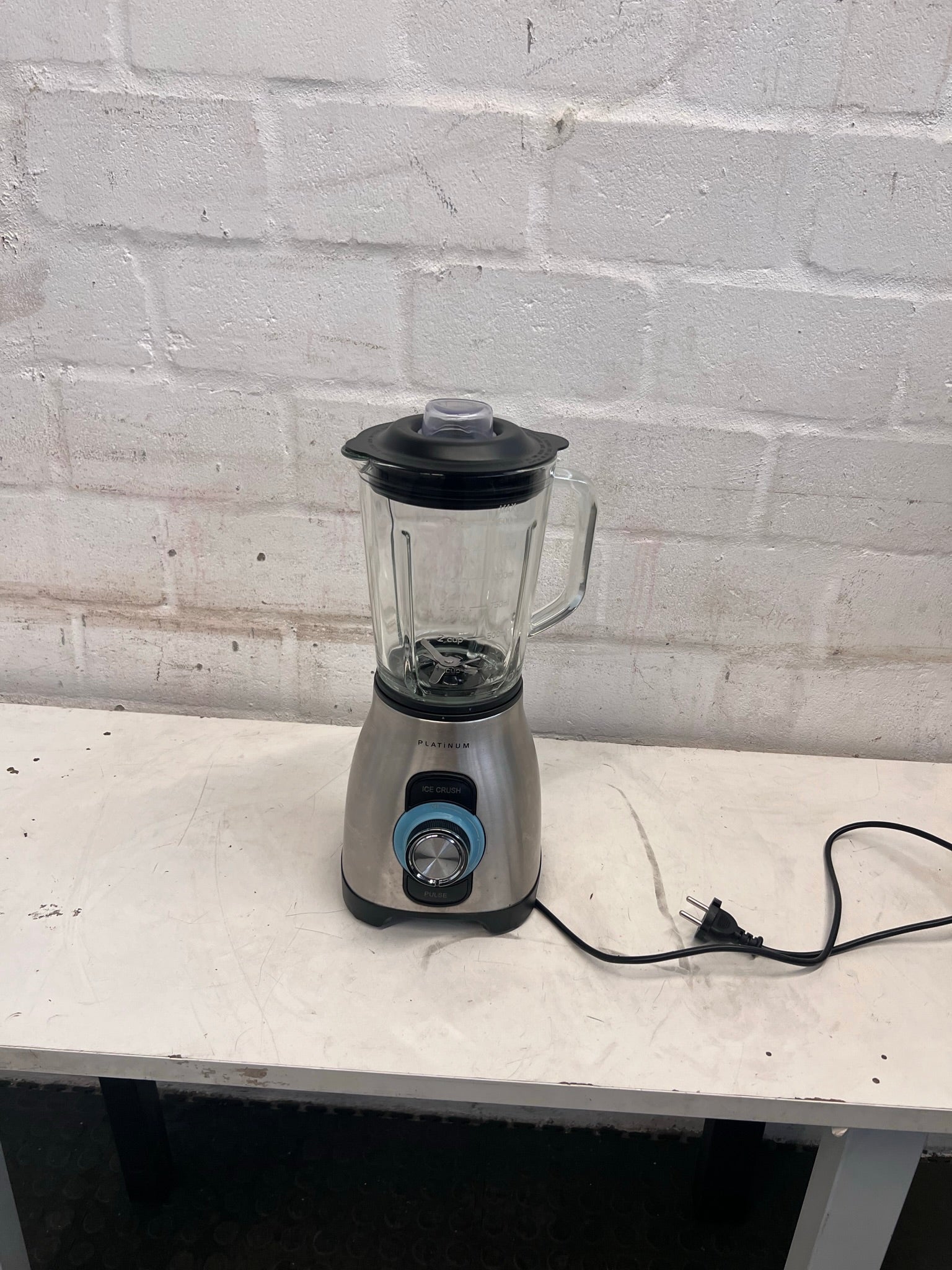 Platinum 1.5L Glass Jug Blender (Faulty Power Button) - 2ndhandwarehouse.com