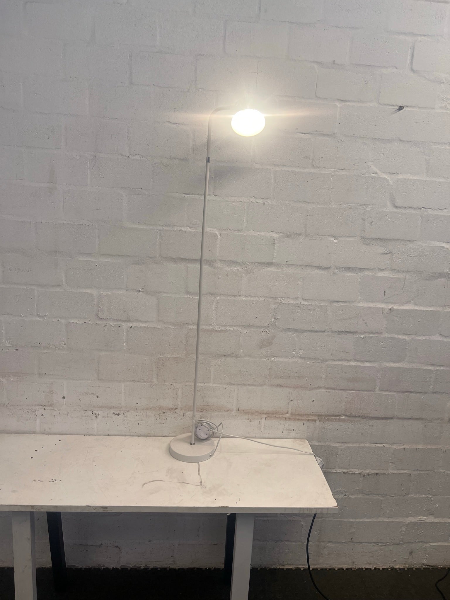 White Floor Lamp