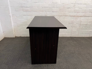 Dark Brown 3 Drawer Writing Desk