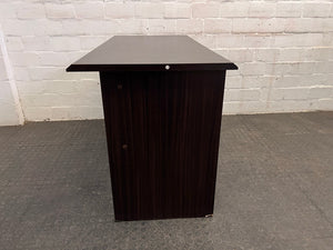 Dark Brown 3 Drawer Writing Desk