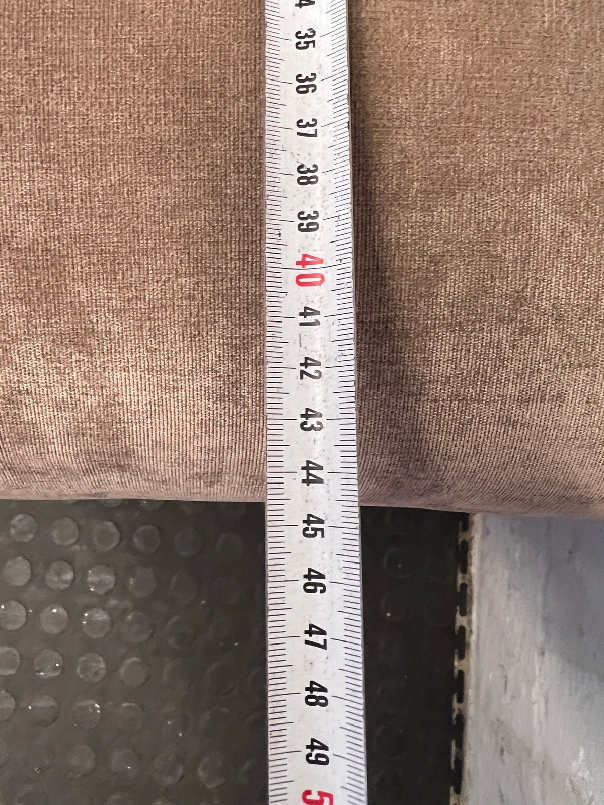 Tan Suede Dining Chair - PRICE DROP