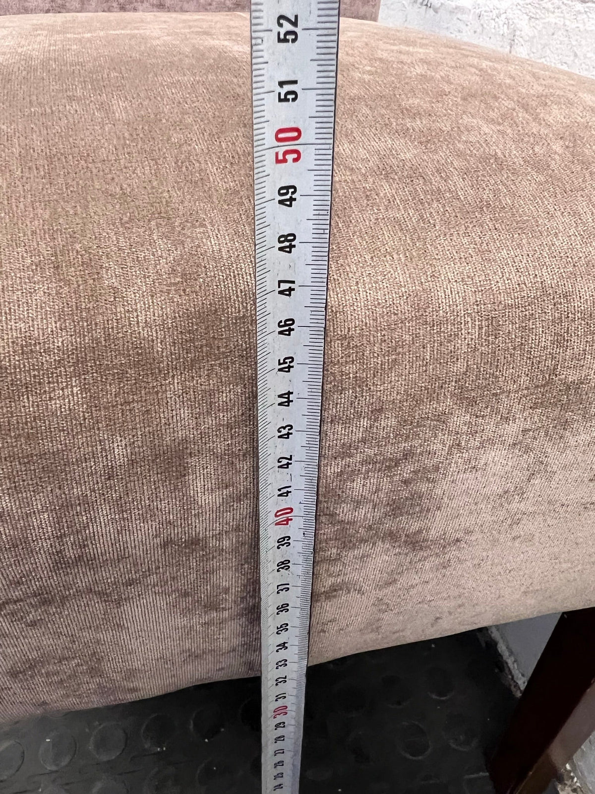 Tan Suede Dining Chair - PRICE DROP