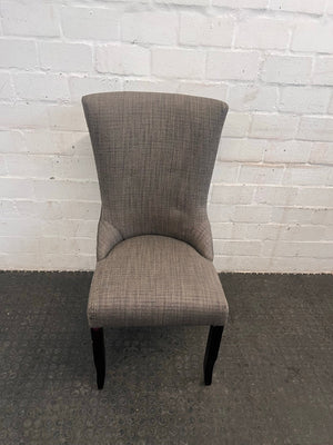 Grey/Brown Upholstered Dining Chair