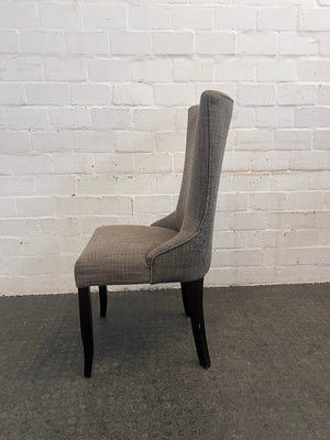 Grey/Brown Upholstered Dining Chair