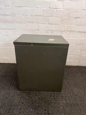 Steel Two Drawer Filing Cabinet - REDUCED