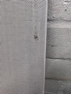 White Mesh Office Chair (Some Damage to Seat)