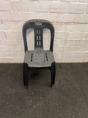 Black Plastic Chair