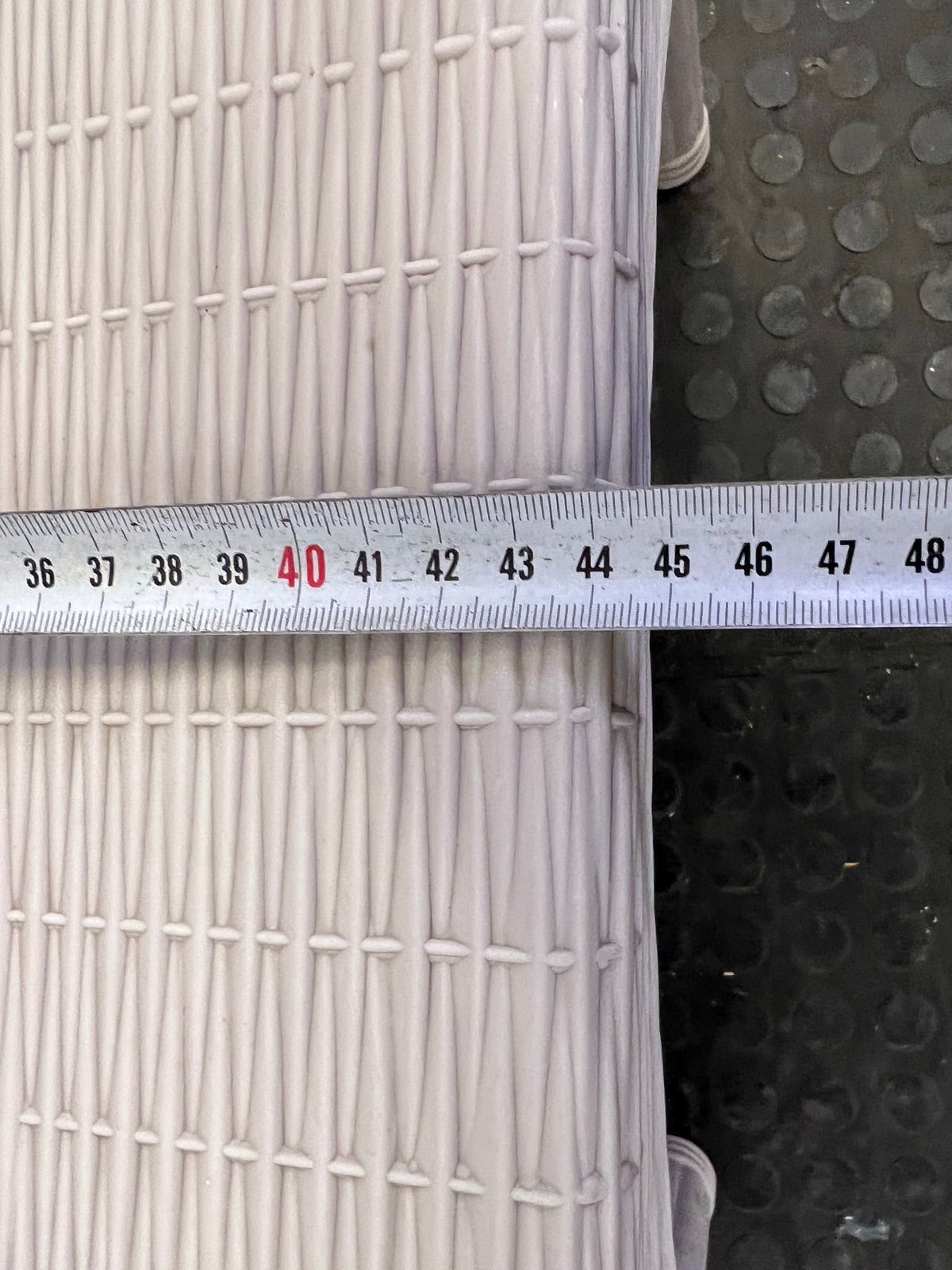 White Wicker Outdoor Chair (Missing Leg)