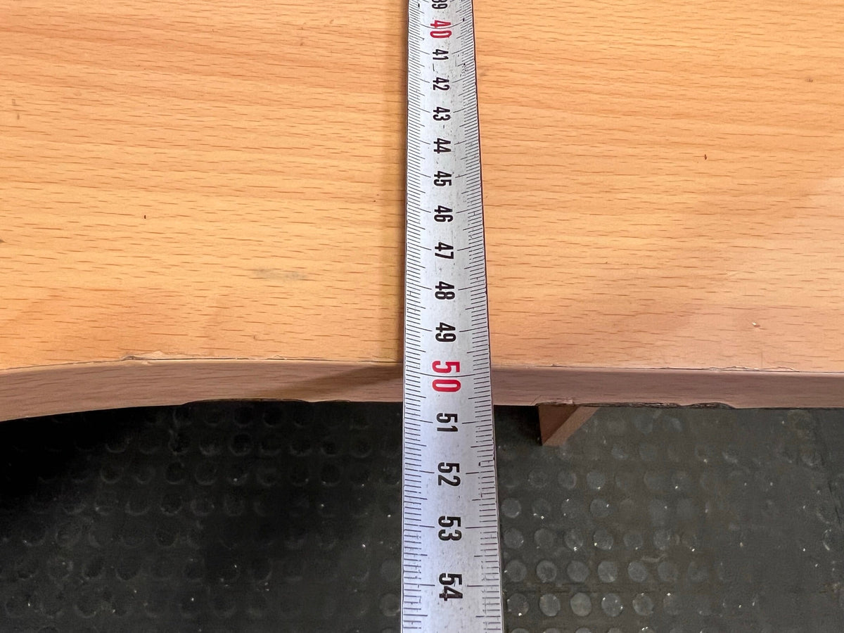 Light Wood Print L-Shaped Desk and Shelves