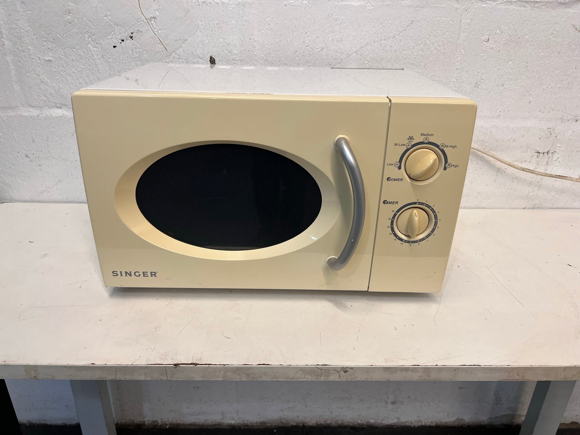 Small Singer Microwave