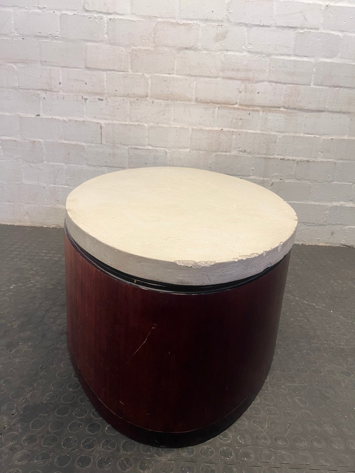 Mahogany Limestone Coffee Table - REDUCED - PRICE DROP