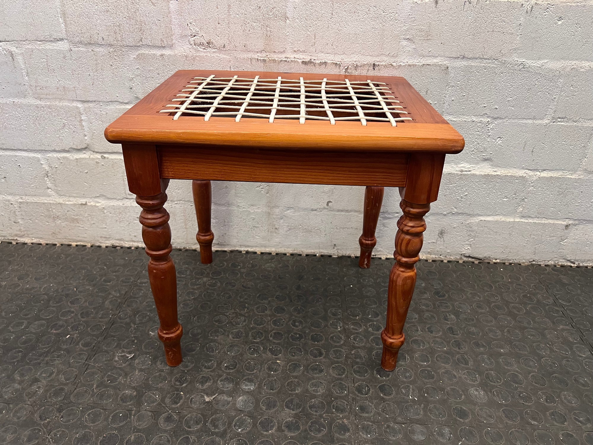 Pine Neat 2 Drawer Dessing Table stool