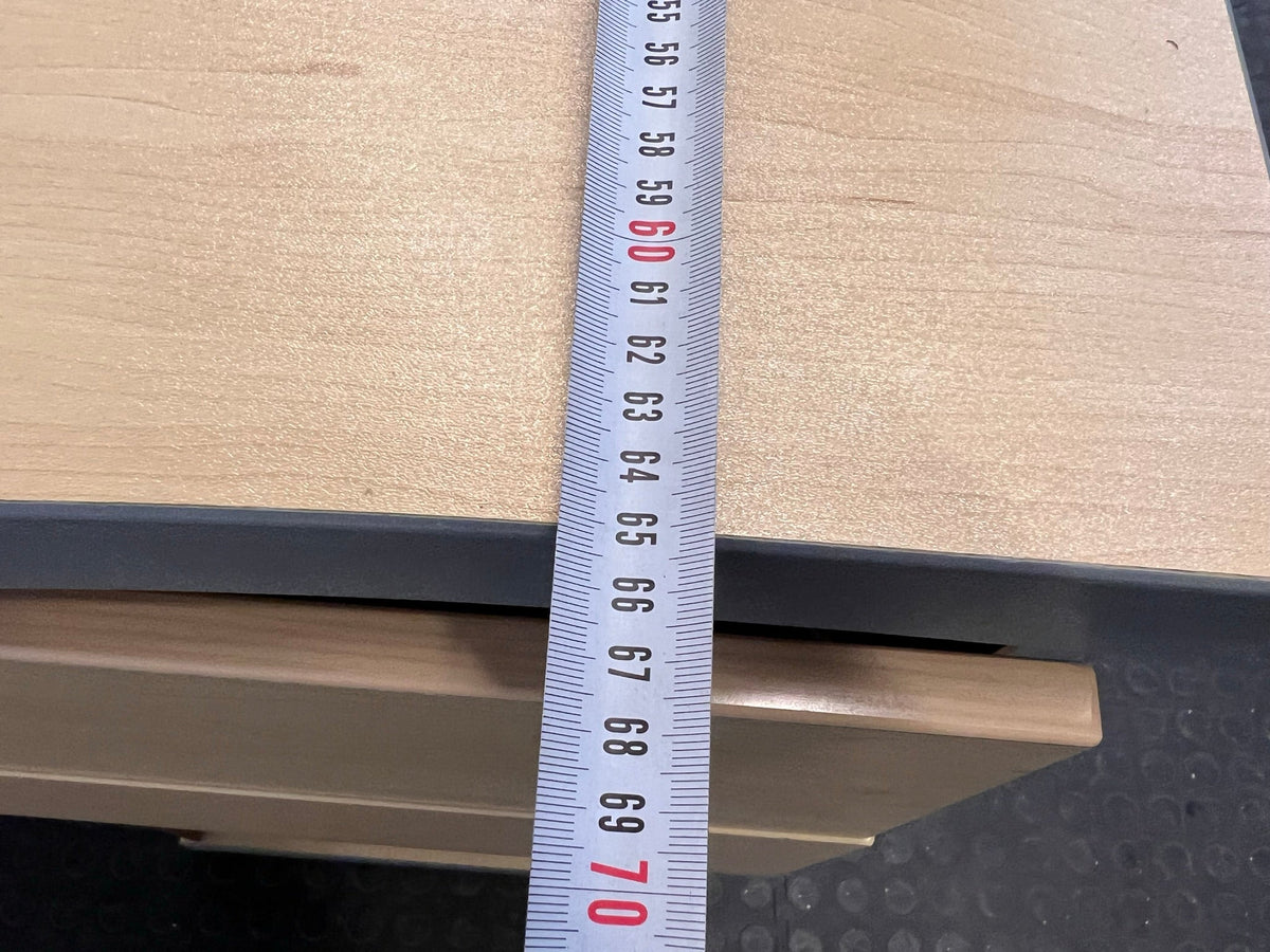 2 Drawer Desk With Credenza