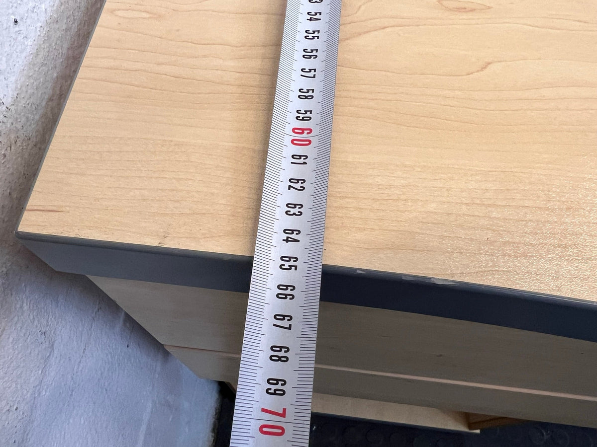 2 Drawer Desk With Credenza