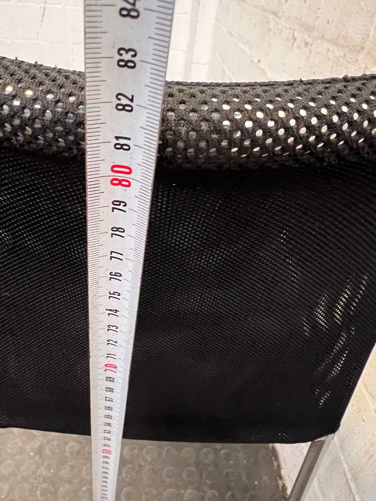 Black Mesh Back Visitors Chair - PRICE DROP