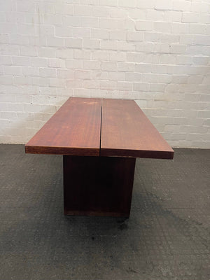 Black Wood Dining Room Table - REDUCED