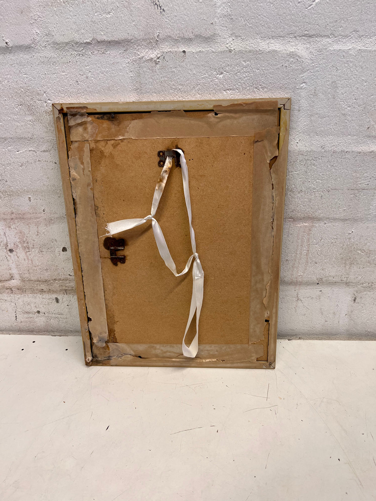 Gold Framed Small Mirror