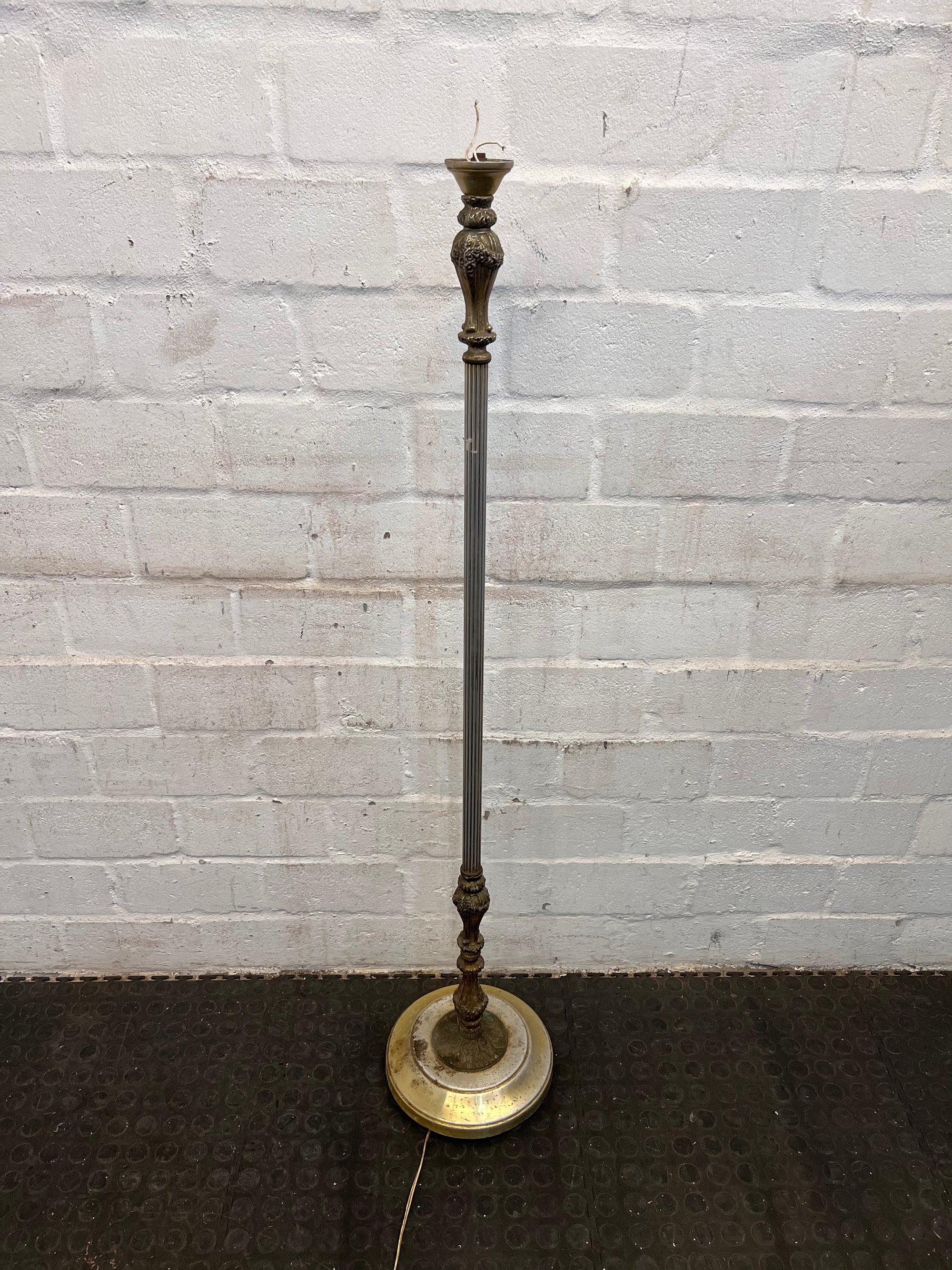 Vintage Decorative Standing Lamp - No Light Fittings