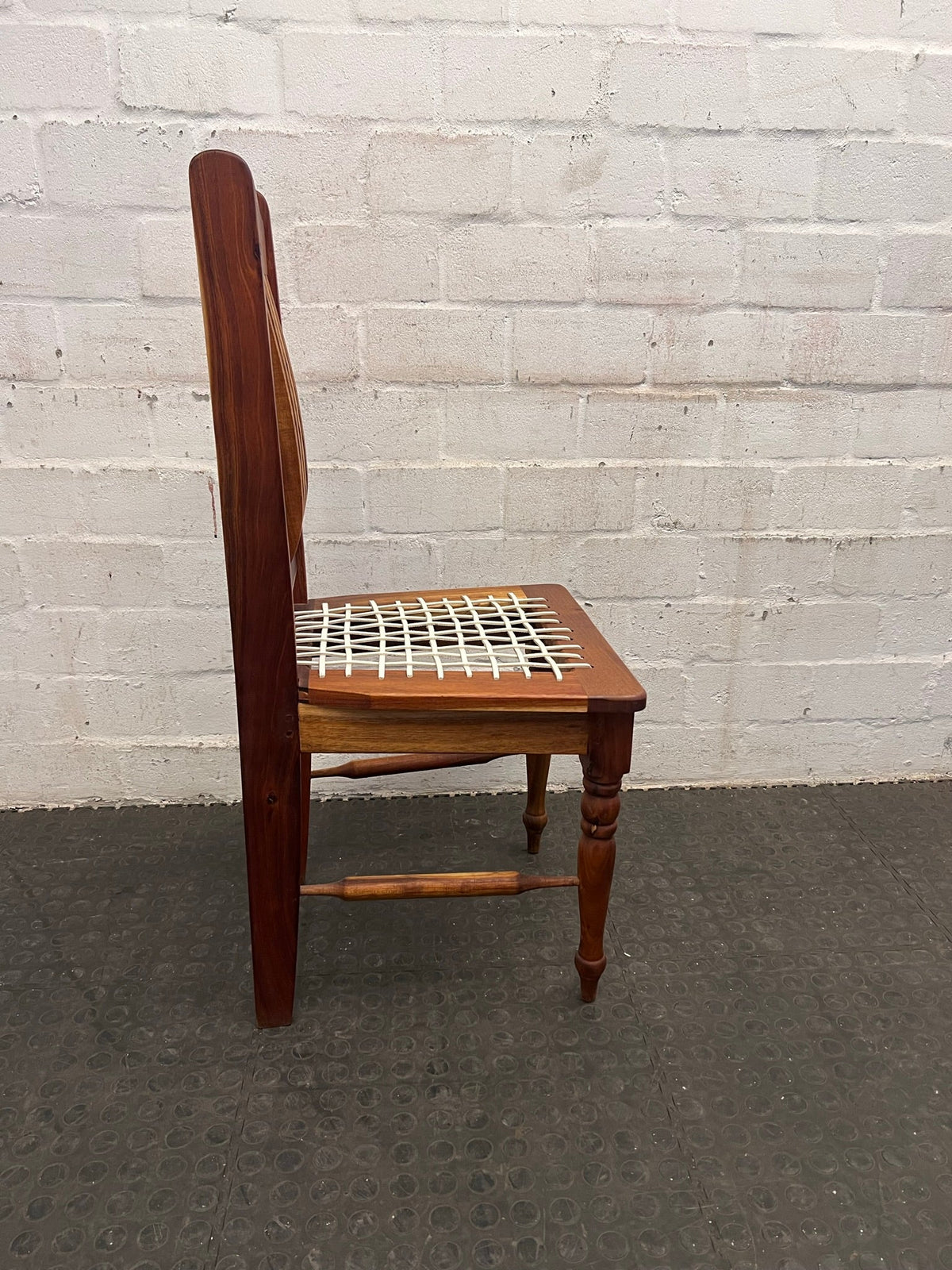 Solid Wood Riempie Dining Chair
