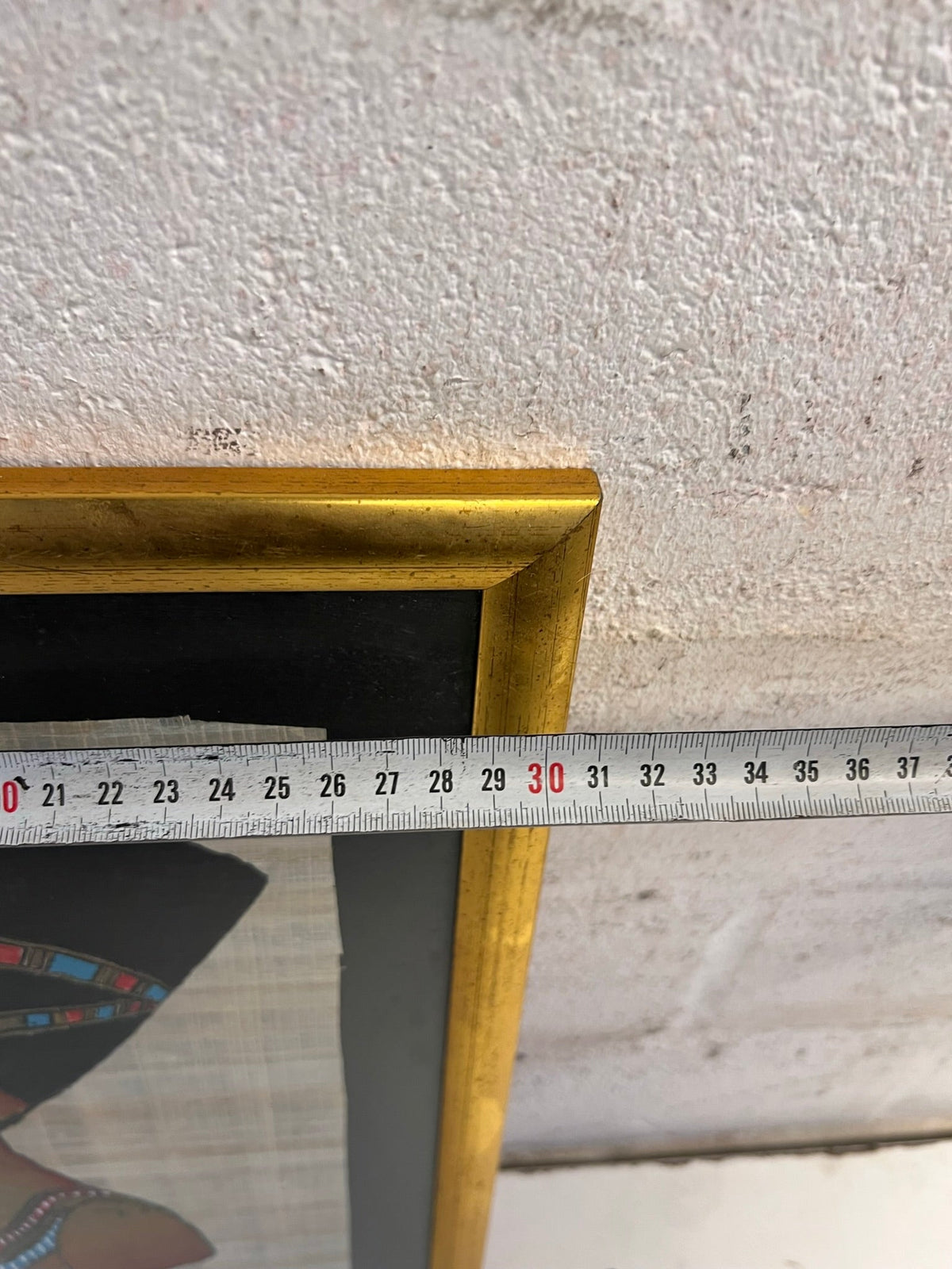 Gold Framed Egyptian Art - no glass