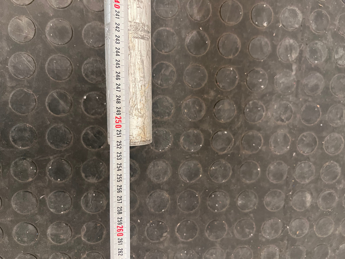 Metal and Wood Outdoor Umbrella No Canvas