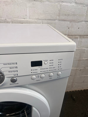 White LG Front Loader Washing Machine (WD-80264NP) - REDUCED