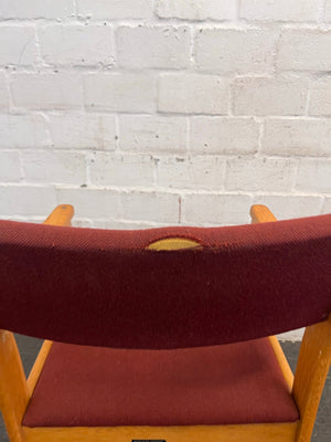 Maroon Office Visitors Chair