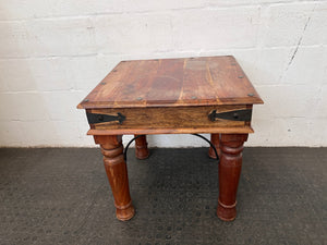 Solid Wooden Side Table - REDUCED