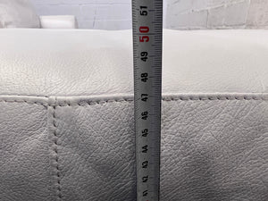 White L-Shaped Couch - REDUCED