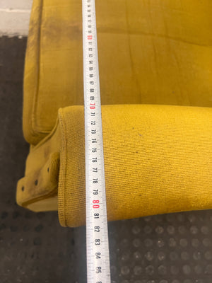 Mustard One Seater Couch - REDUCED