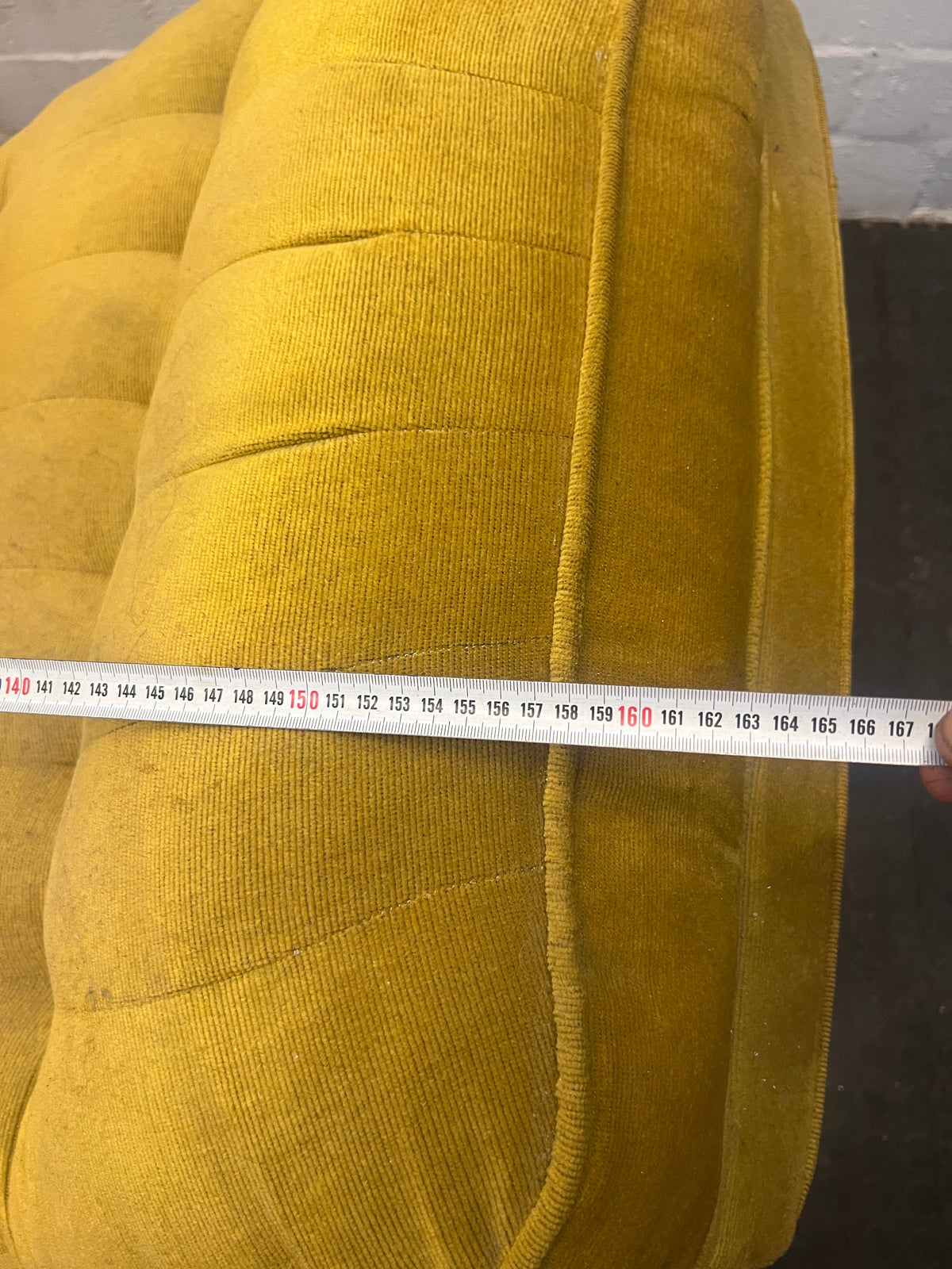 Mustard One Seater Recliner