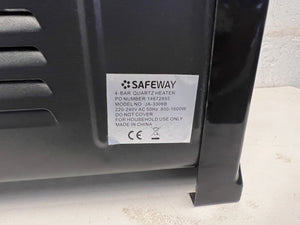 Safeway 4 Bar Quartz Heater 1600w