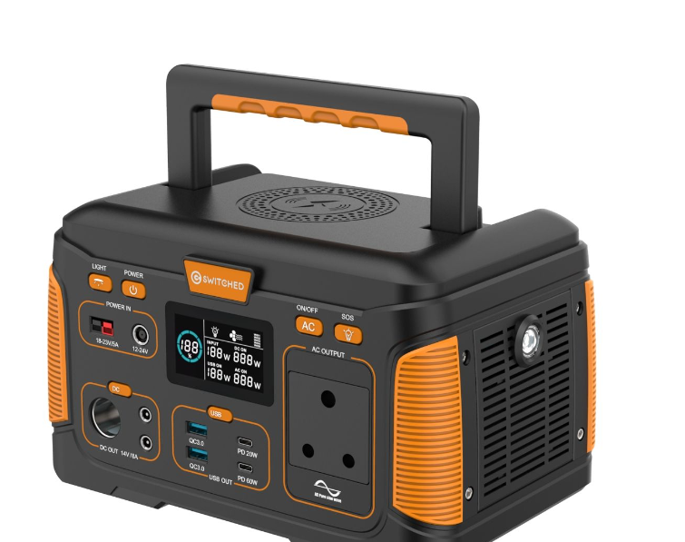 Recoverable Switched - 300W Portable Power Station - Extended Capacity Model (307WH)