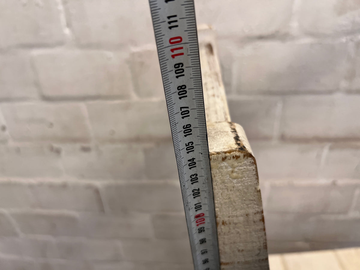 White Solid Wooden Dining Chairs - PRICE DROP